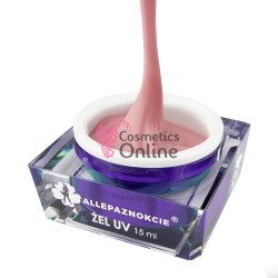 Gel UV de constructie si camuflaj Jelly Nude Allepaznokcie 15 ml